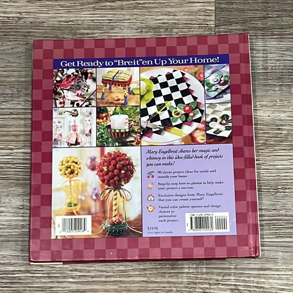 Mary Engelbreit Crafts to Decorate Your Home Book 90 Projects Exclusive Designs - Picture 5 of 5